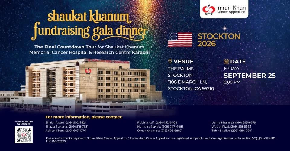 Stockton Fundraising Gala Dinner | USA