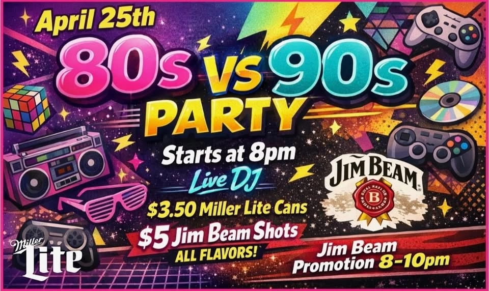 80's vs 90's Party