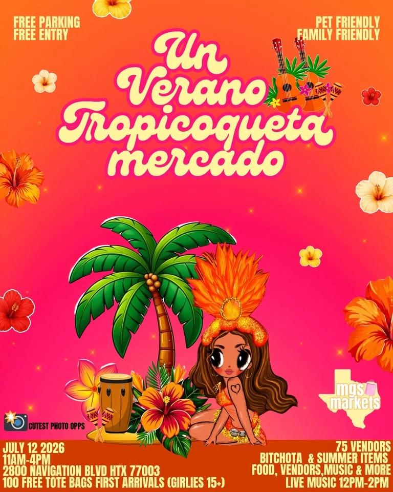 Un verano Tropicoqueta mercado❤️🔥📸🧡