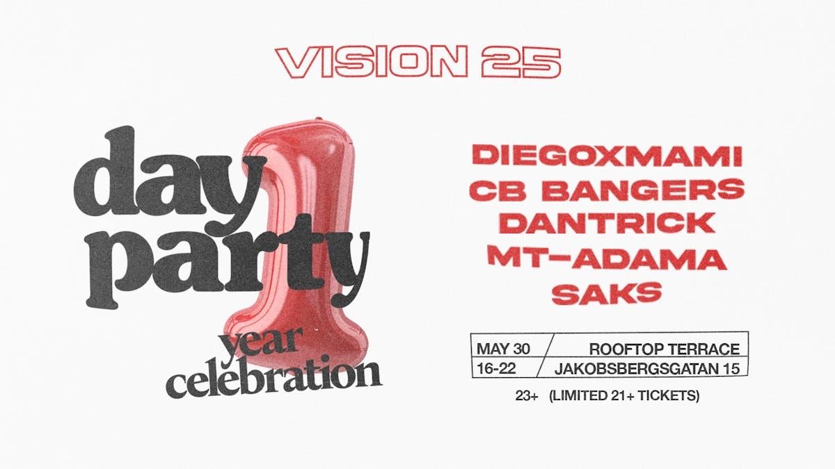 DAY PARTY - 1 YEAR CELEBRATION