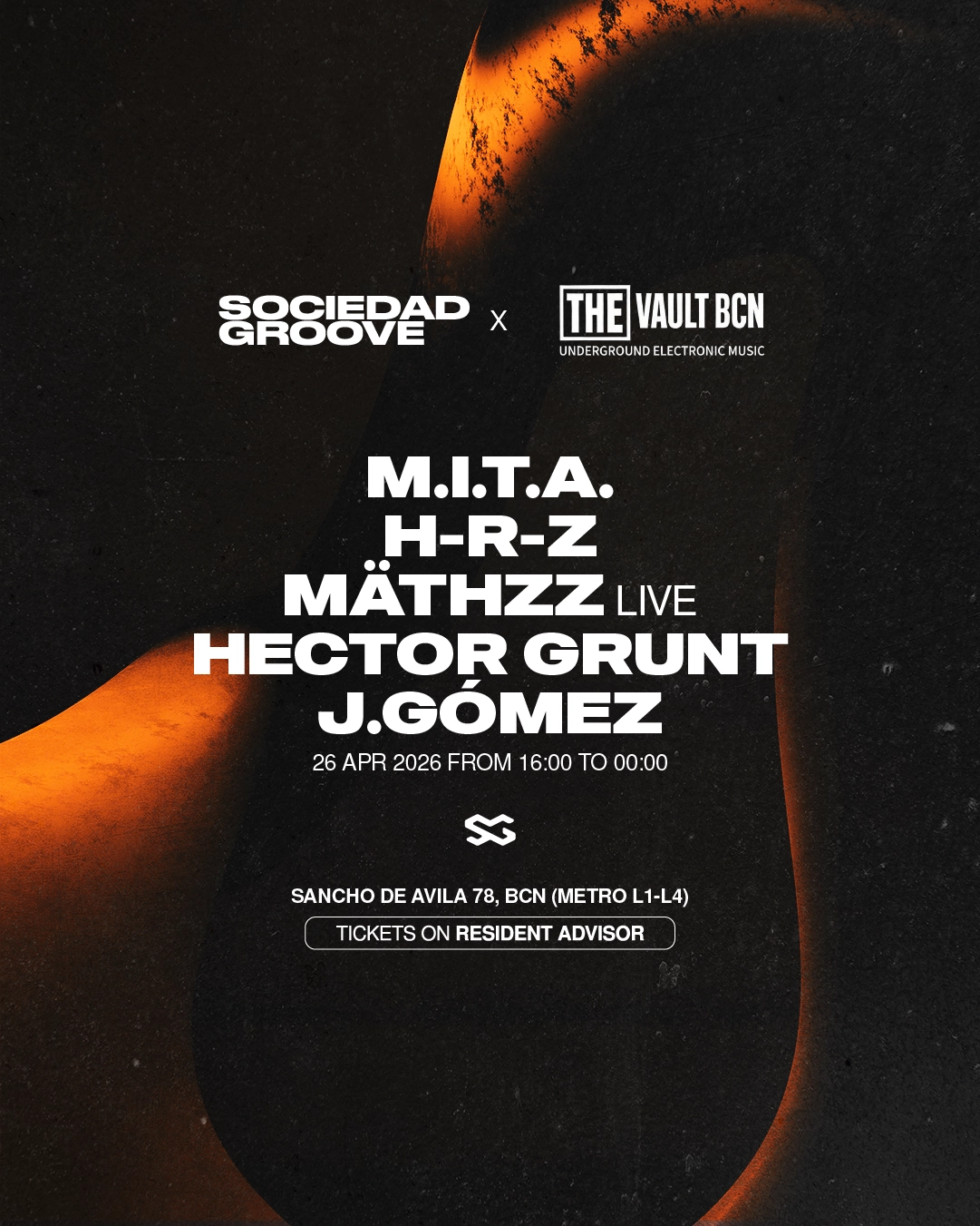 Sociedad Groove x The Vault