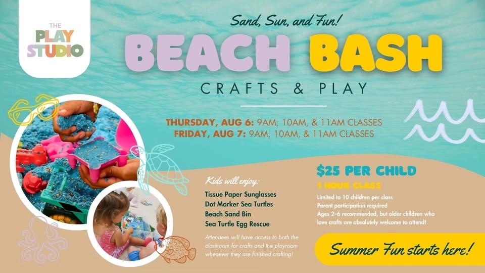 Beach Bash Crafts & Play