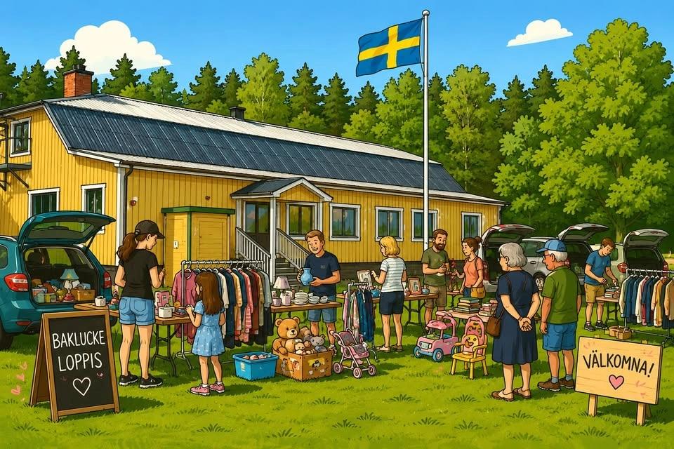 Bakluckeloppis Vikingavallen