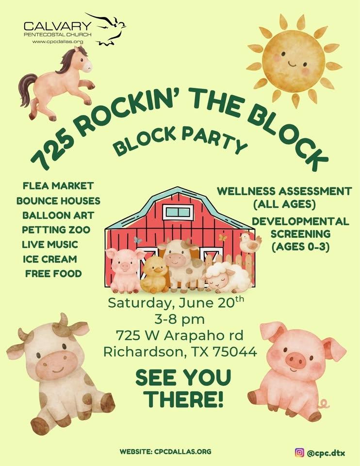 Rockin’ the Block - Block Party!!