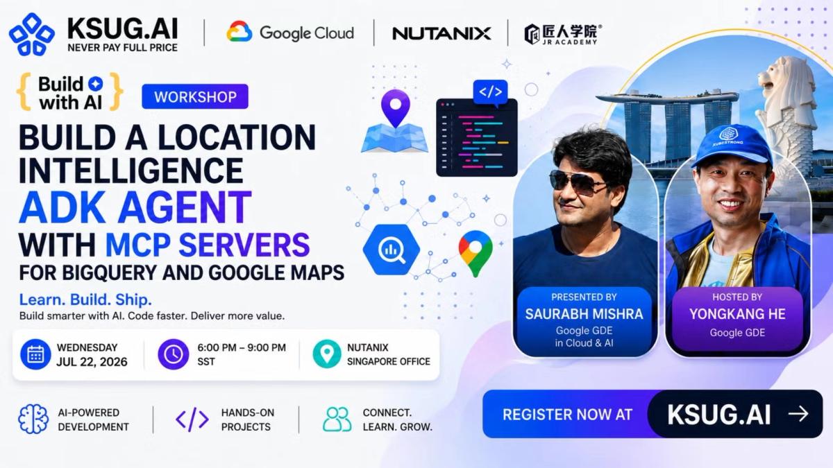 KSUG.AI Singapore #47 Meetup @Nutanix - 22 Jul 2026