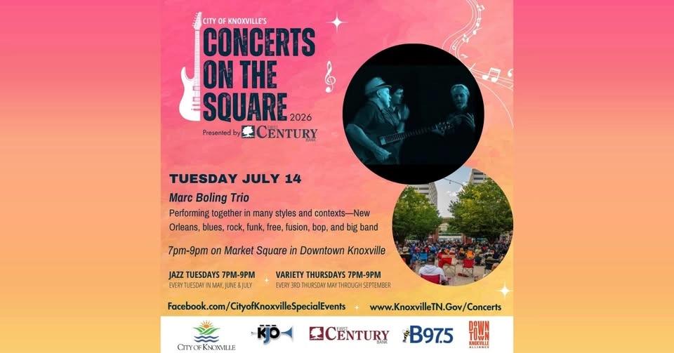 Jazz on the Square - Mark Boling Trio