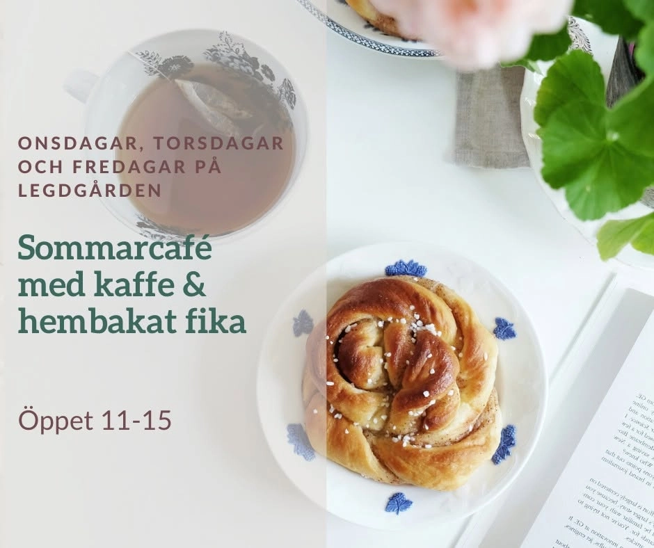 Sommarcafé på Legdgården