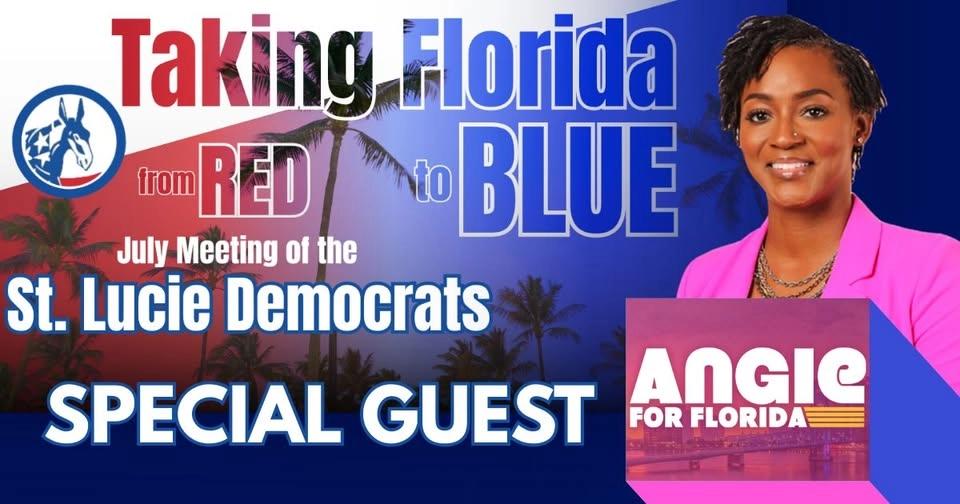 Meet the Candidates Forum ~ St. Lucie Democrats July Meeting