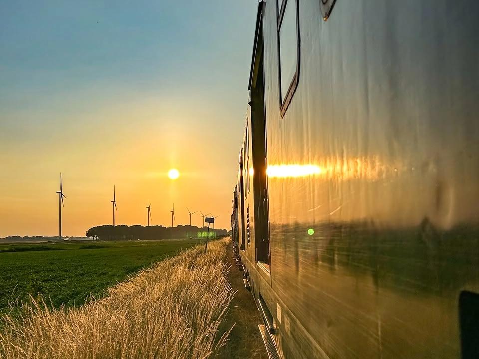 Zomeravondrit met de stoomtrein