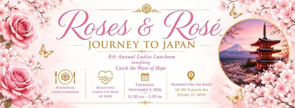 Roses and Rosé Ladies Luncheon: Journey to Japan