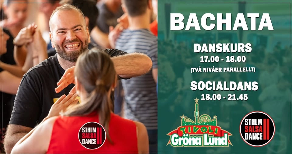 Bachata på Gröna Lund 9 juni – PREMIÄR!