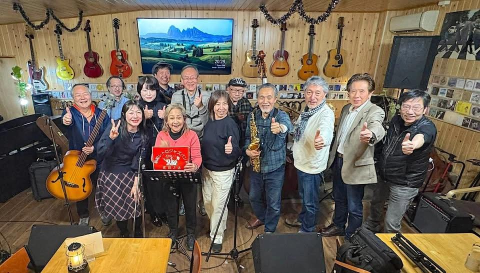 昭和レトロジャズバンド 公開リハーサル
