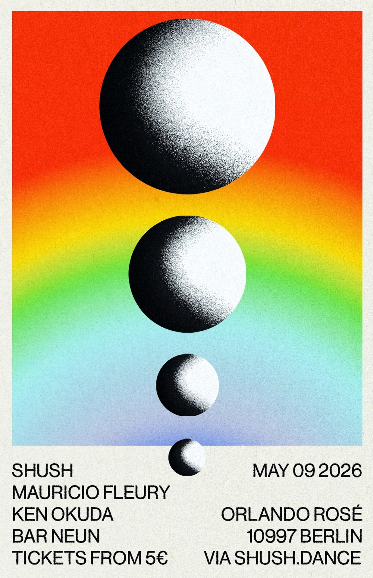 SHUSH // Mauricio Fleury, Ken Okuda, Orlando Rosé