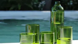 Upcycling Café - Wine bootles