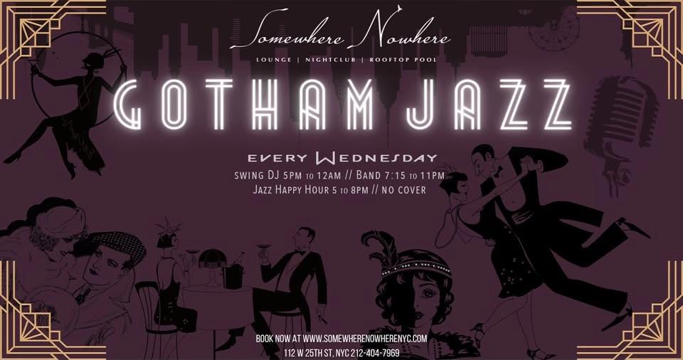 GOTHAM JAZZ: Hot Toddies Jazz Band (June 17th)