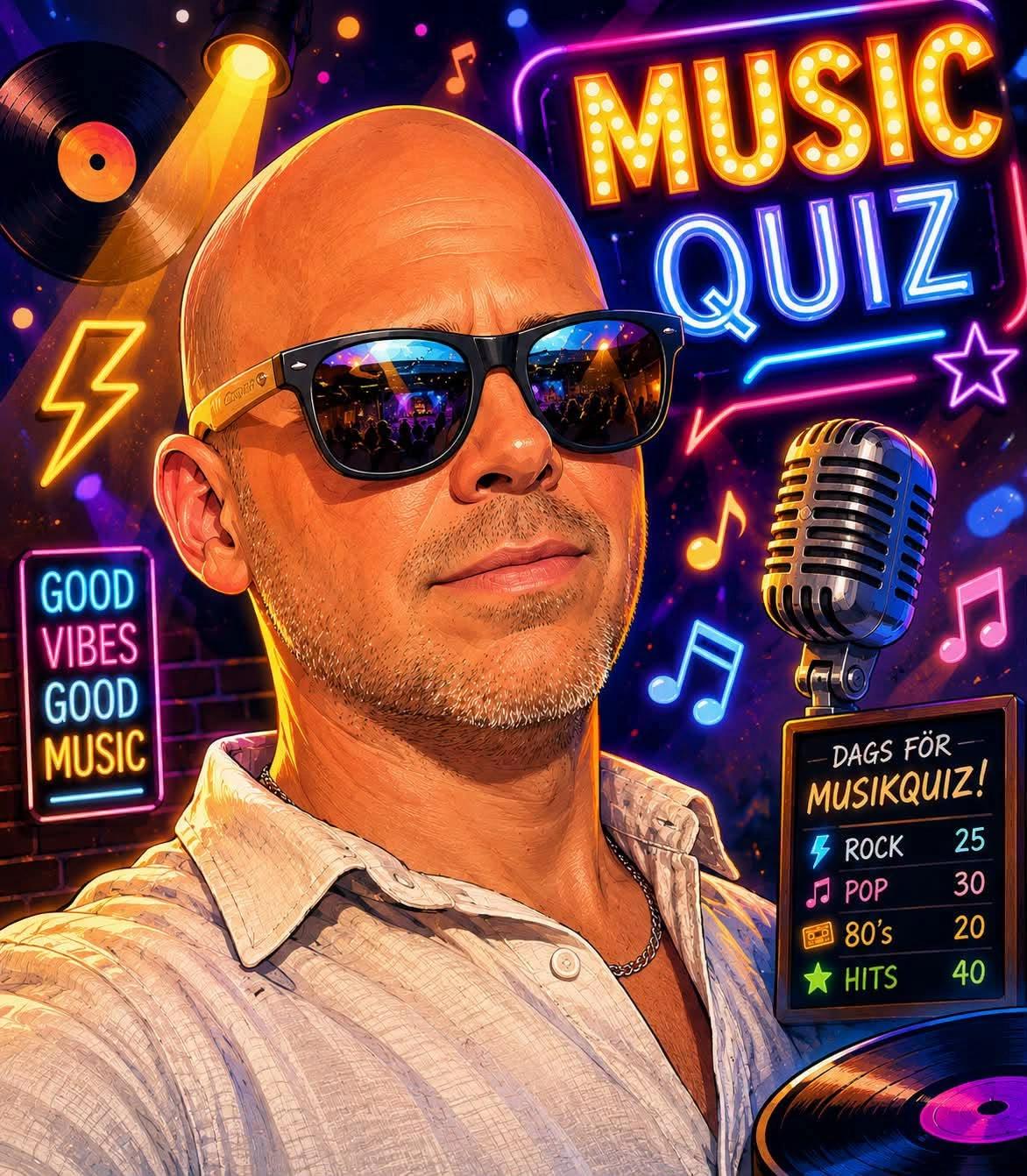 AW och Musikquiz med Marcus Karlsson