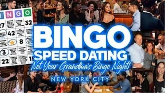 NYC Bingo Speed Dating-A Fun New Way To 1 on 1 Speed Date : Ages 30s -40s
