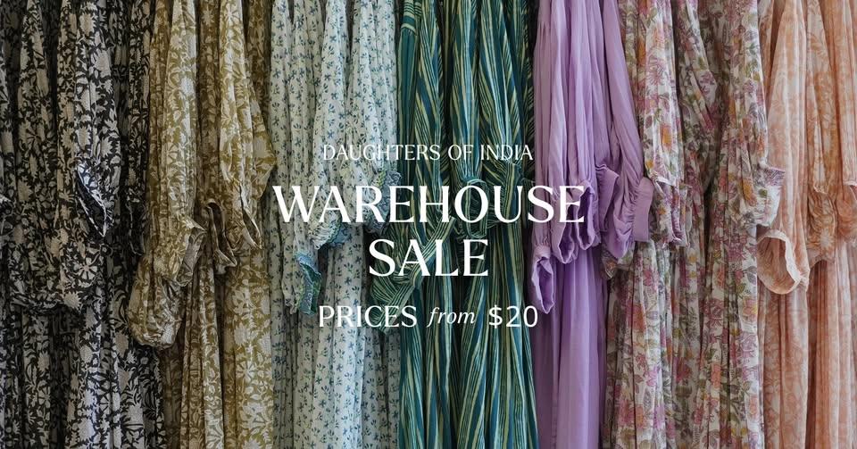 DOI Warehouse Sale 2026