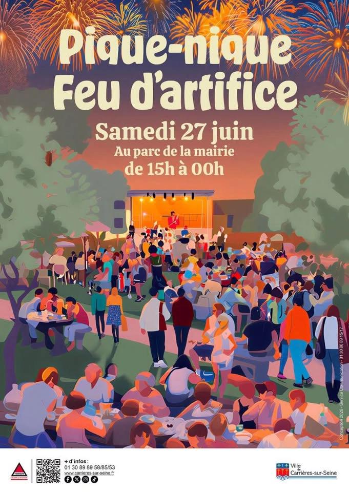 Pique-nique - Feu d’artifice