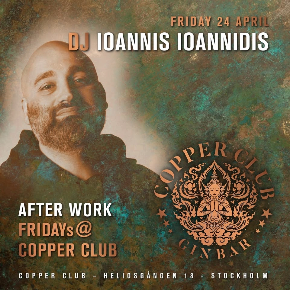 After Work med Ioannis Ioannidis <3