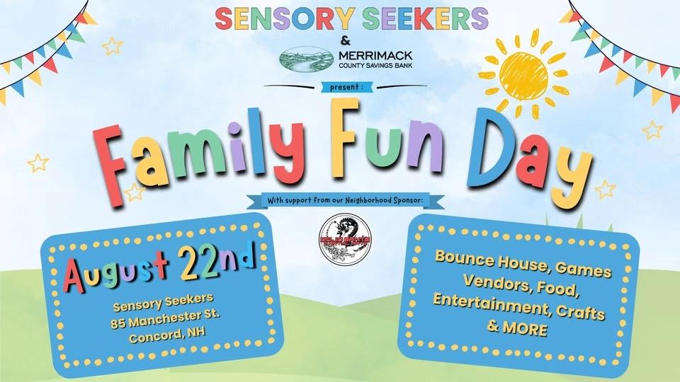 Family Fun Day At Sensory Seekers CONCORD