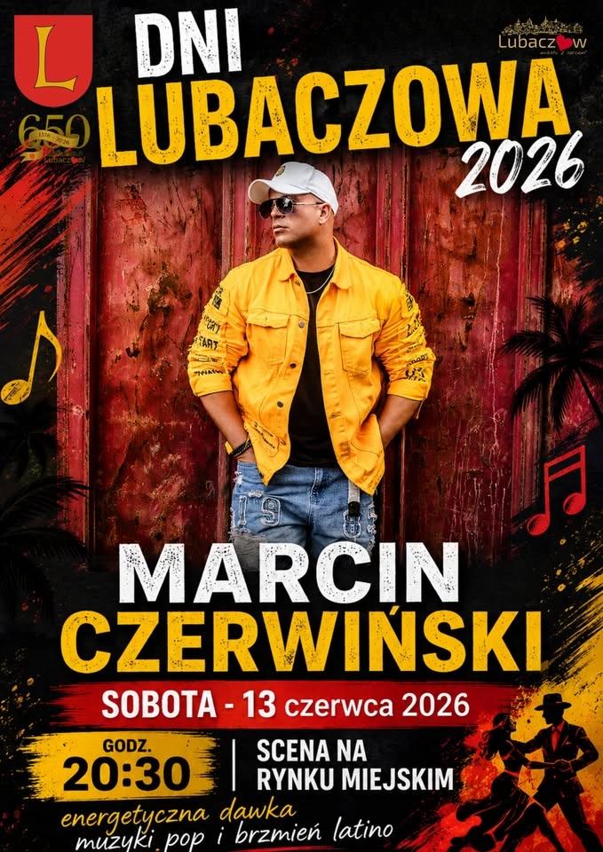 MUZYCZNA SOBOTA na rynku w Lubaczowie - finał z Marcinem Czerwińskim i DJ M4rcel'em
