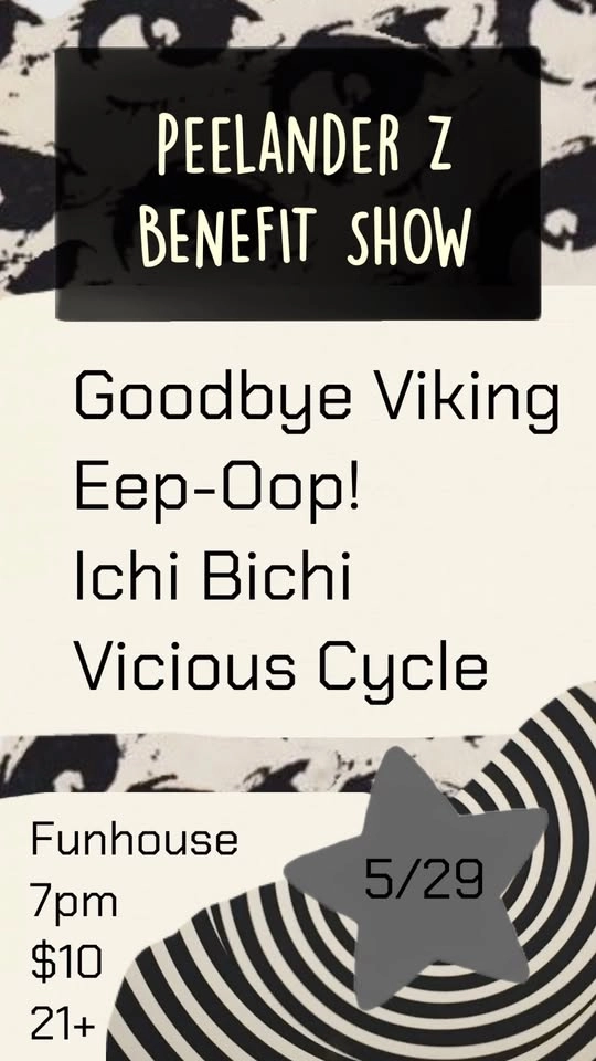 Benefit show for Peelander-Z