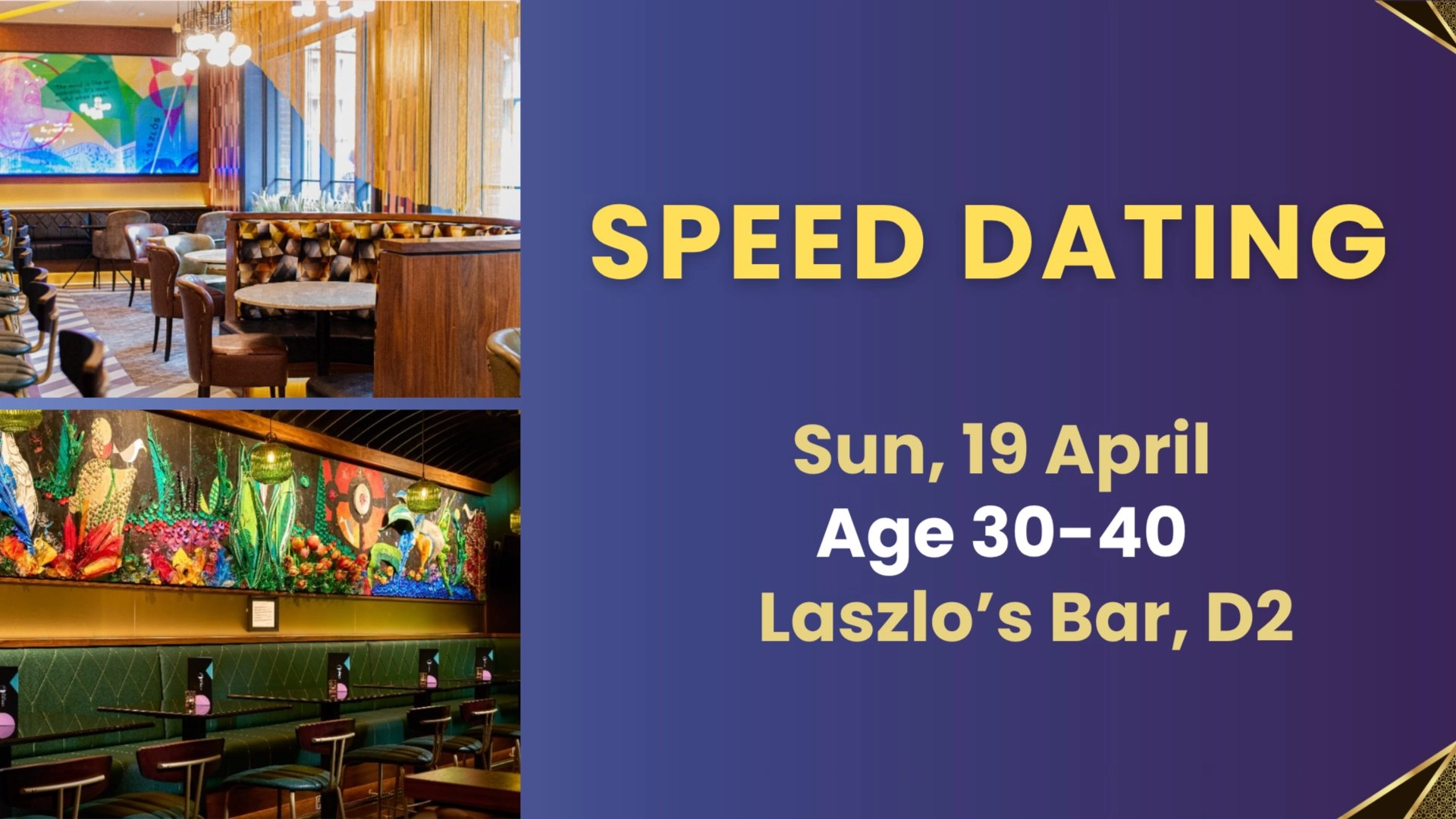 Speed Dating - Age 30-40