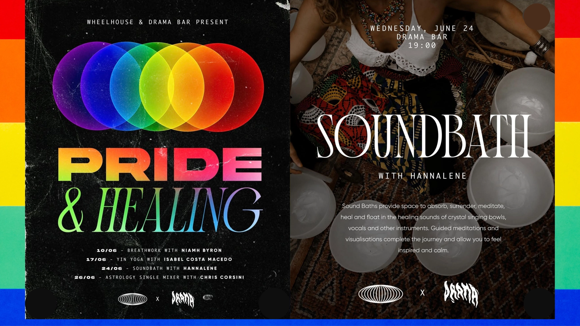 PRIDE & HEALING Sound Bath @Drama Bar