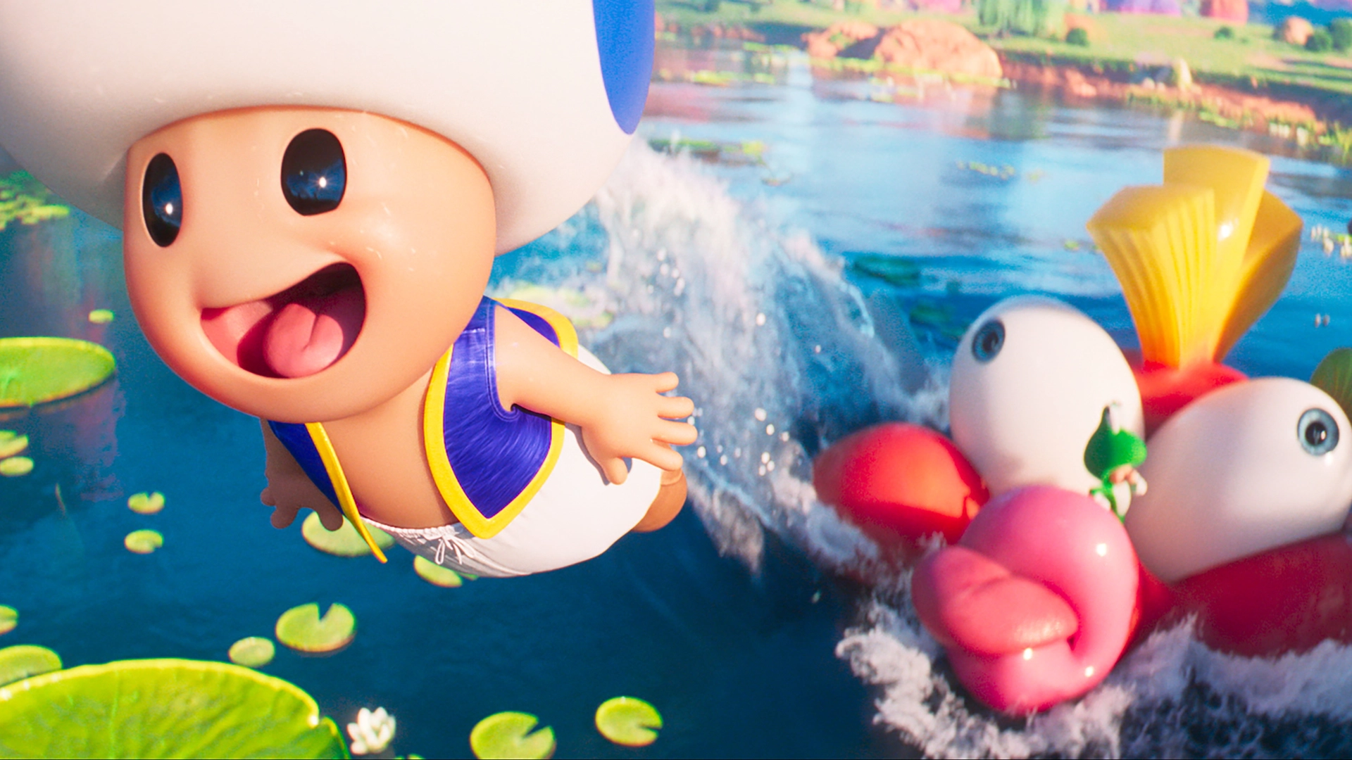 The Super Mario Galaxy Movie (Eng. tal)