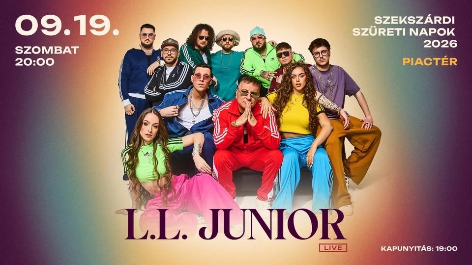 SZEKSZÁRDI SZÜRETI NAPOK 2026 – L.L. JUNIOR