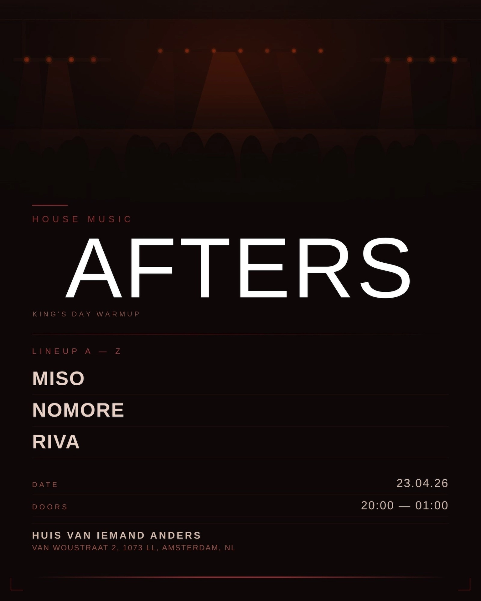 Afters: King's Day Warmup