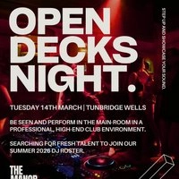 Open Decks Night in Tunbridge Wells