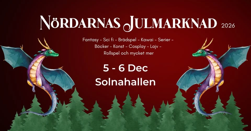 Nördarnas Julmarknad 2026