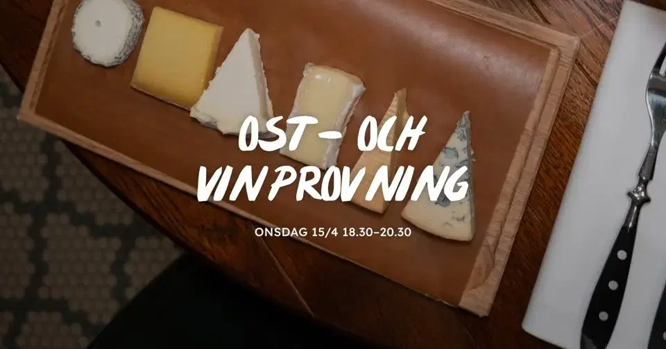 Ost- och vinprovning med Lively Wines och Androuet