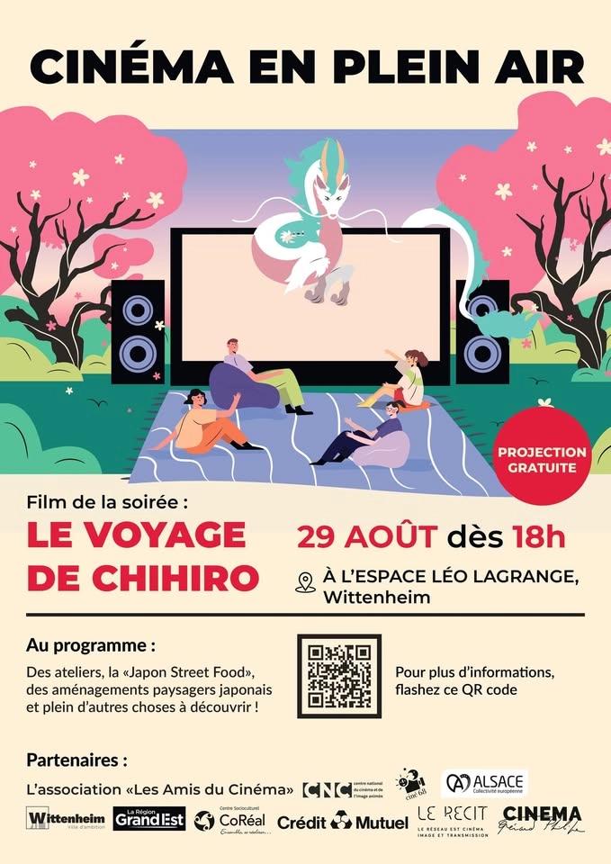 Ciné Plein Air "Le Voyage de Chihiro"