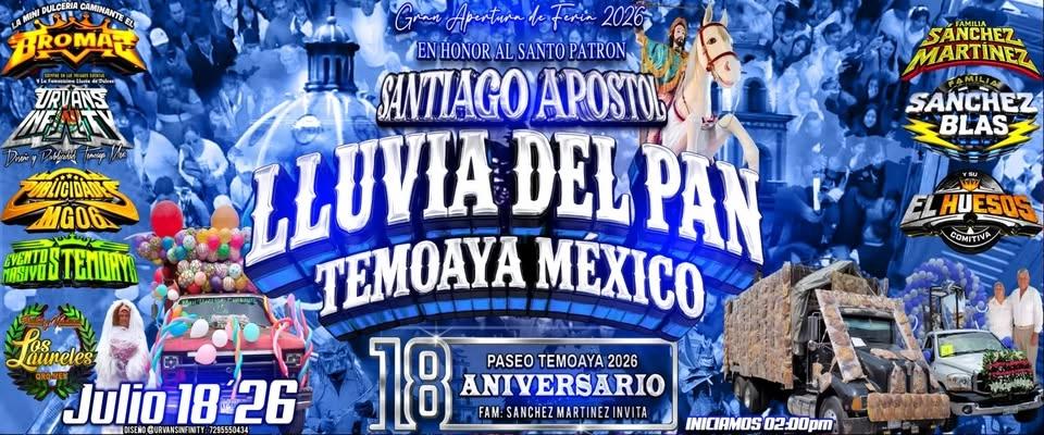 PASEO TEMOAYA 2026