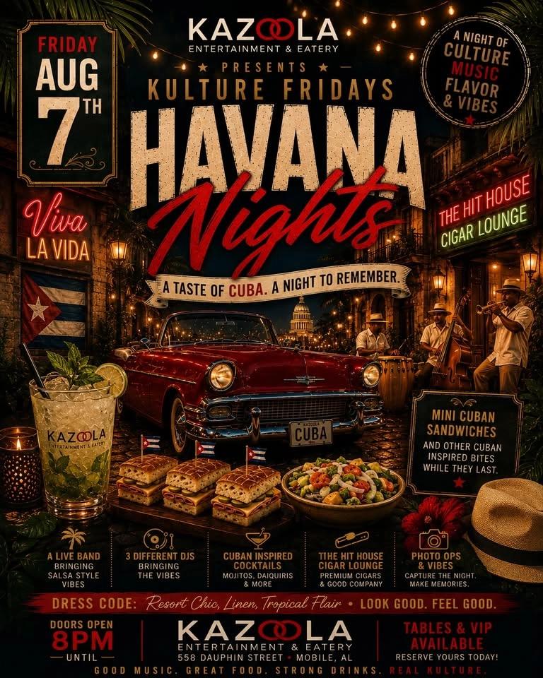 Kulture Friday: Havana Nights