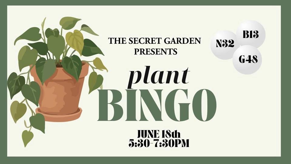Plant Bingo In The Garden