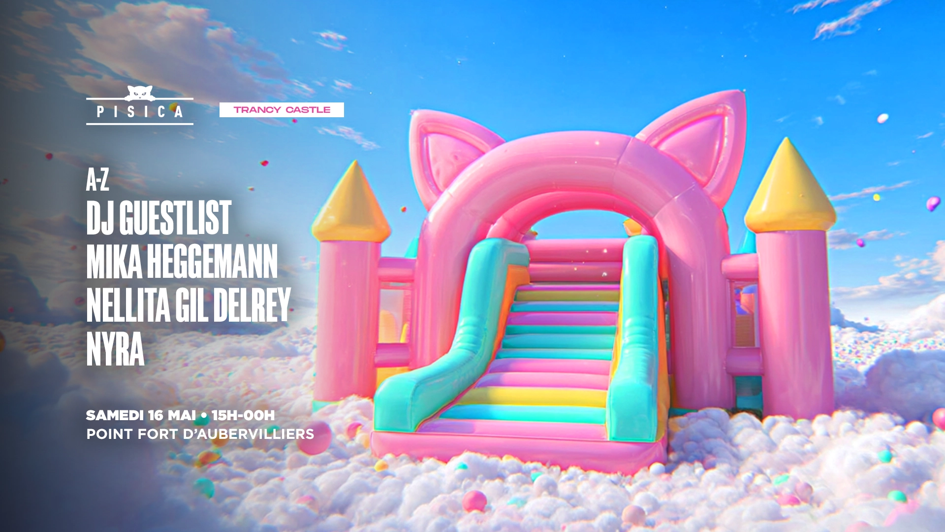 Pisica Open Air - Trancy Castle W/ Mika Heggemann & More