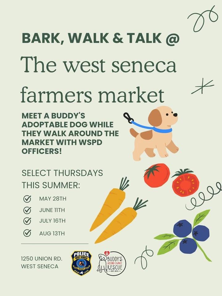 Bark, Walk & Talk with WSPD @ The Market🥕🍅