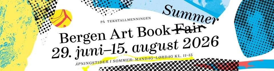 Bergen Art Book Summer 2026