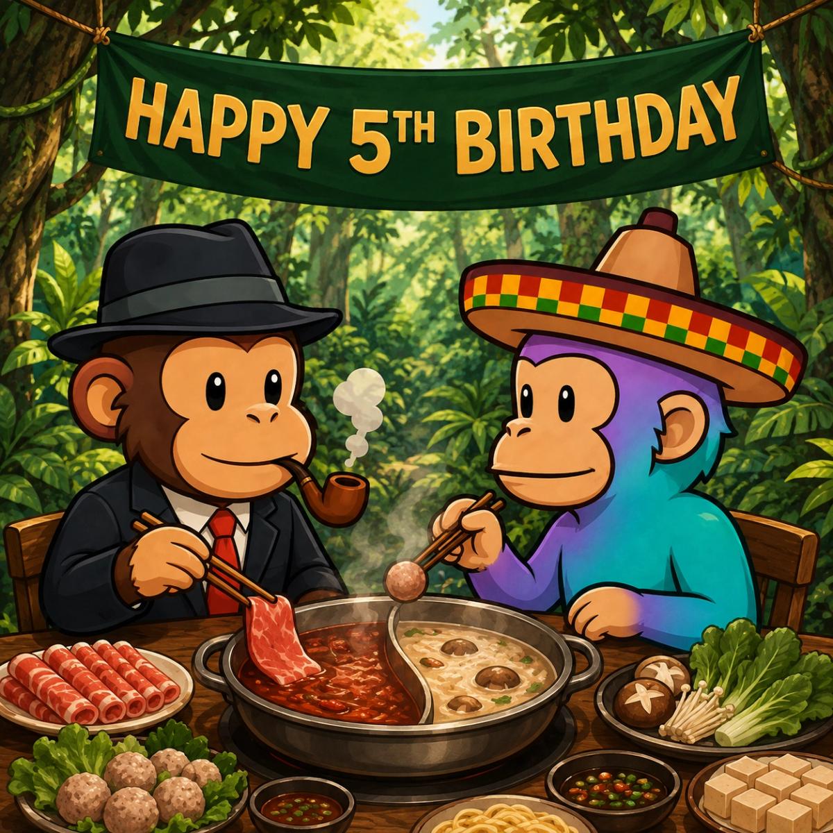 MonkeDAO 5th Birthday Celebration - SG Edition