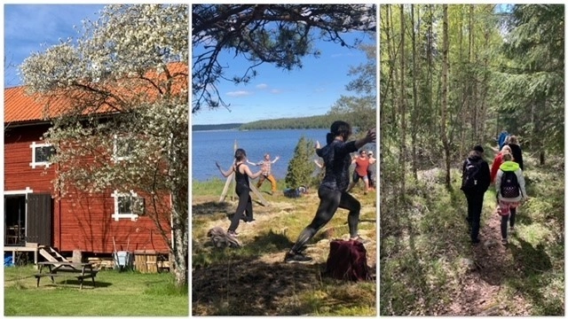 Yoga och vandring - möt våren på Jäverön