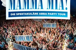 BERLIN FAST AUSVERKAUFT - MAMMA MIA PARTY / MITSING KONZERT - ABBA TOUR