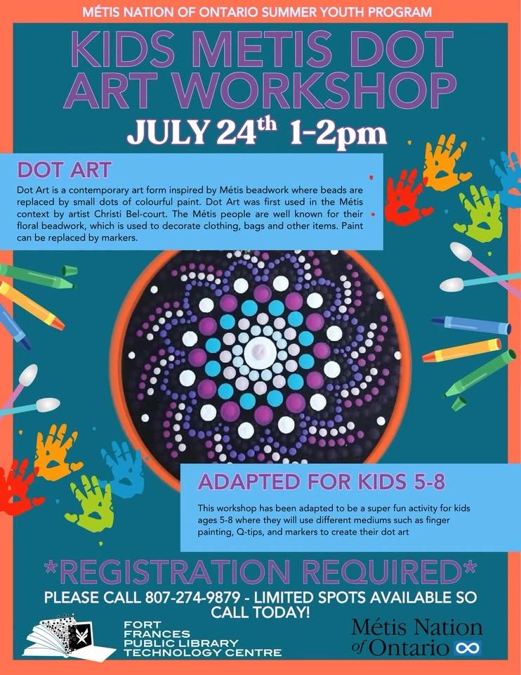 Métis Dot Art Workshop