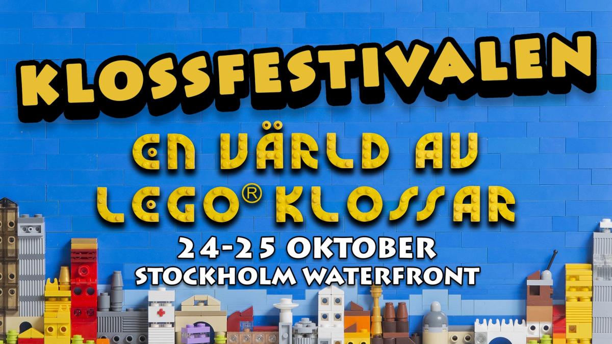 Klossfestivalen Stockholm 24-25 oktober Waterfront