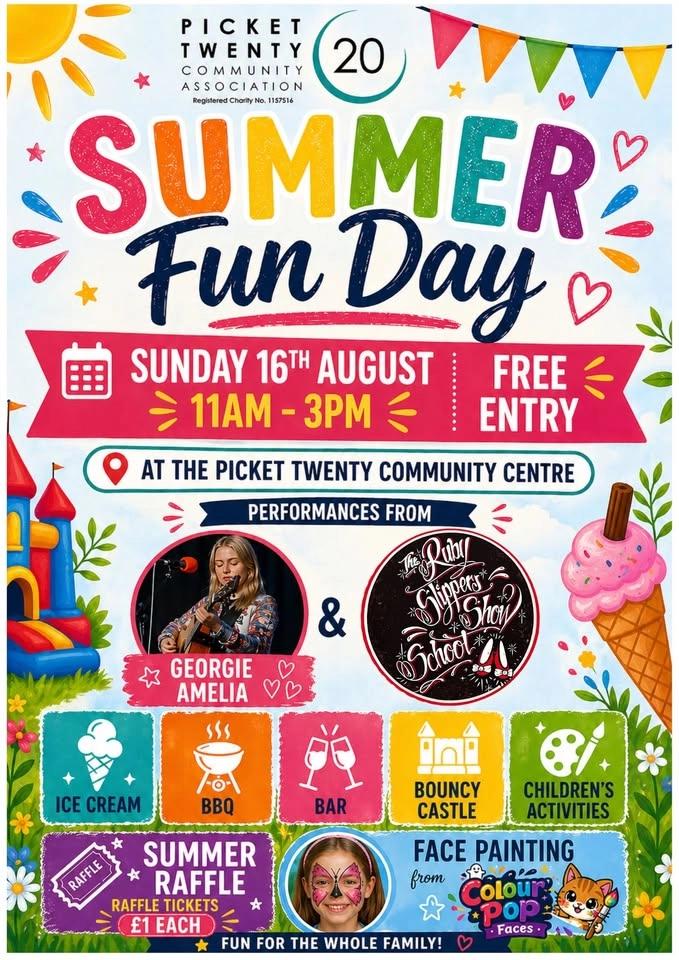 PICKET TWENTY SUMMER FUN DAY!