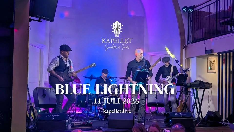 Blue Lightning live på Kapellet