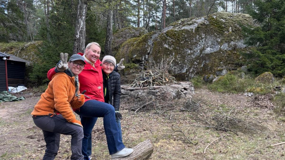 Vårstädning på SDF:s gård (GRATIS - medlem)
